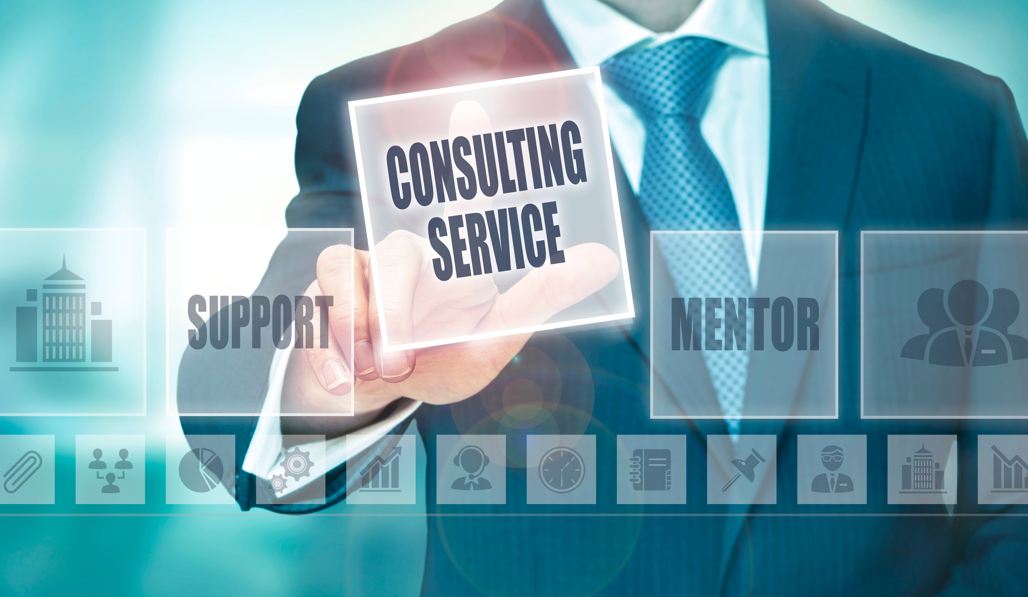 Business Consulting Service Concept